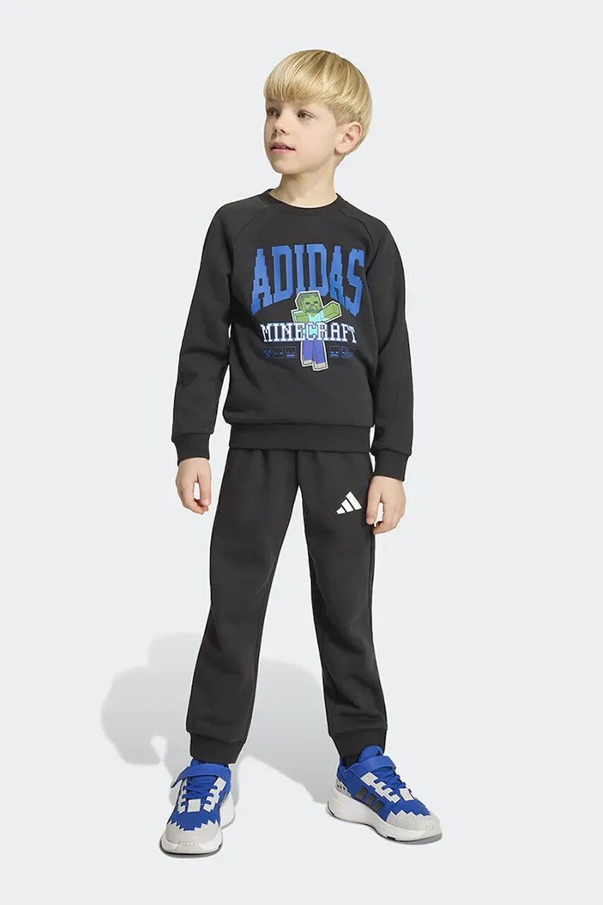 adidas tepláková detská s bavlnou MINECRAFT