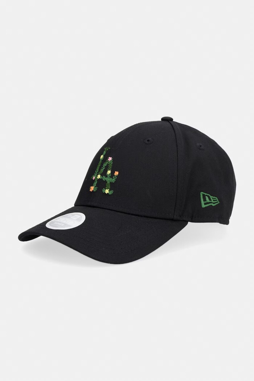 New Era čiapka so šiltom bavlnená FLORAL INFILL 940 LA DODGERS