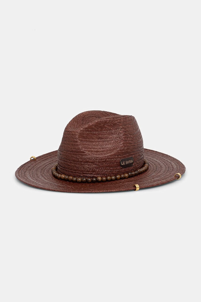 LE SH KA headwear slamený klobúk dámsky pletený