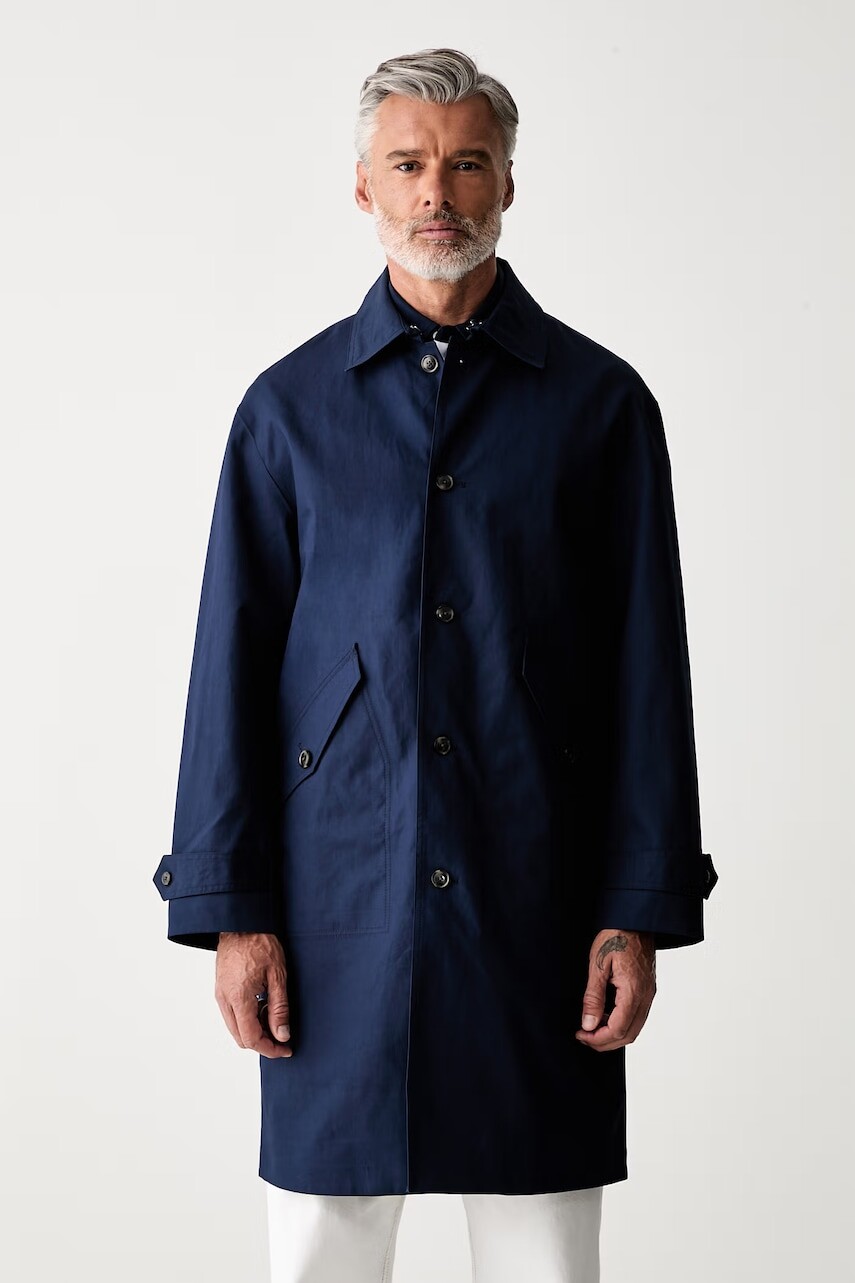 Tommy Hilfiger trenčkot pánsky bavlnený