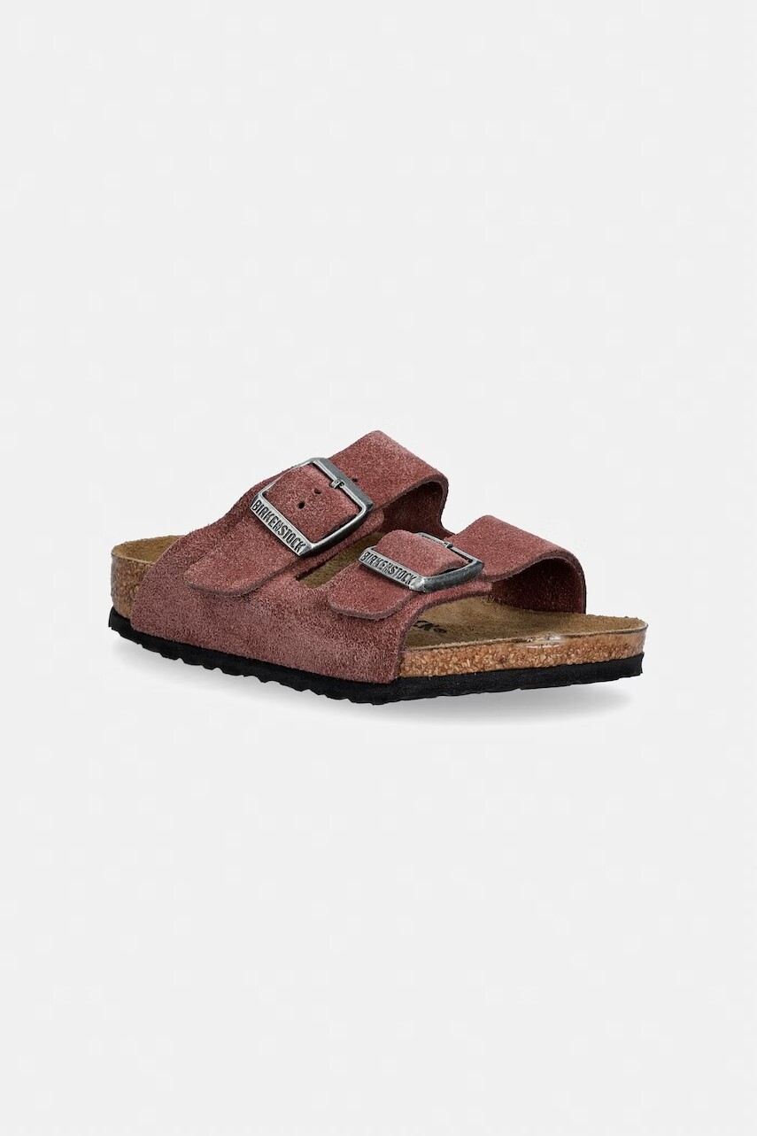 Birkenstock šľapky detské semišové Arizona