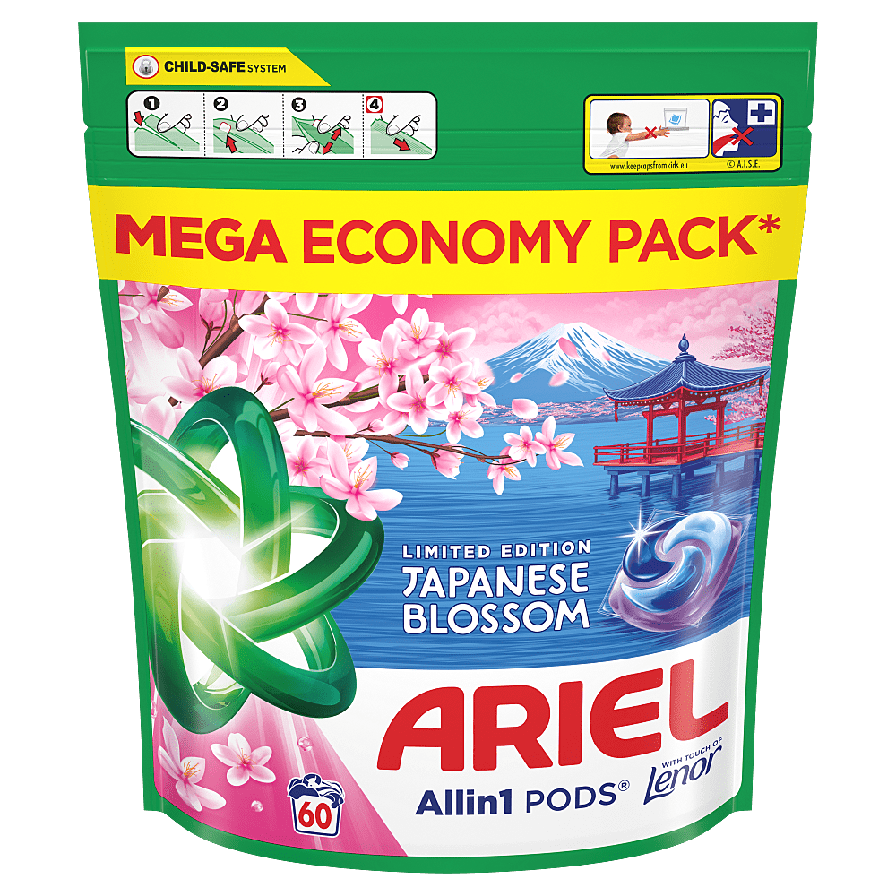 ARIEL Kapsule japanese blossom 60 kusov