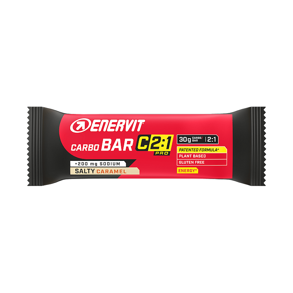 ENERVIT Carbo bar c2:1 so sodíkom slaný karamel 45 g