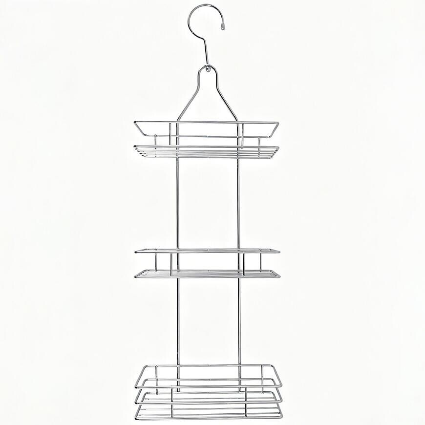 Trojitá polica FTD2212-B1 silver