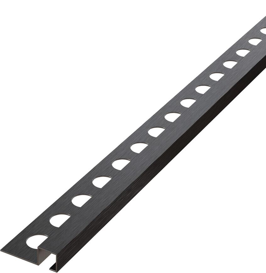 Rohový profil QS 12,5 mm x 270 cm čierny mat