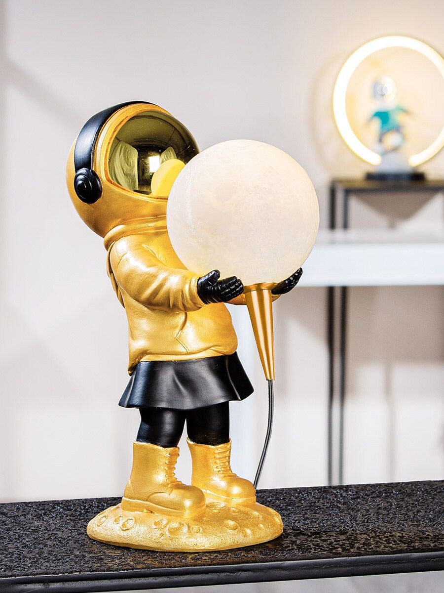 Stolná lampa LED astronaut 