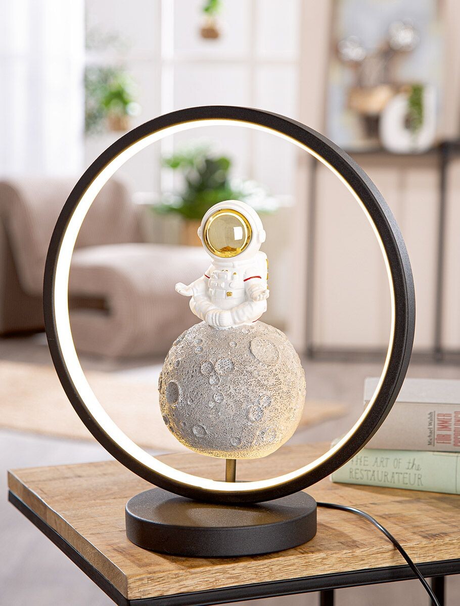 Stolná LED lampa s astronautom 