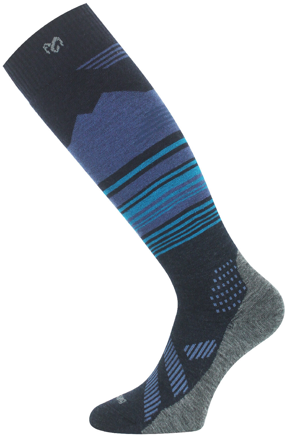 Lasting merino lyžiarske podkolienky SSU 522 modré Veľkosť: (42-45) L 8596445236422