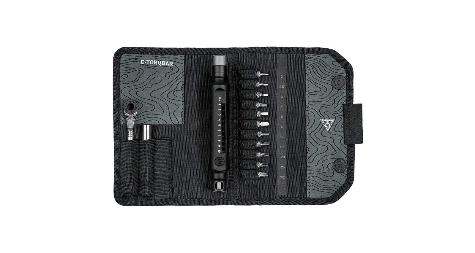 TOPEAK náradie E-TORQBAR mini EX 1-10 Nm Veľkosť: UNI