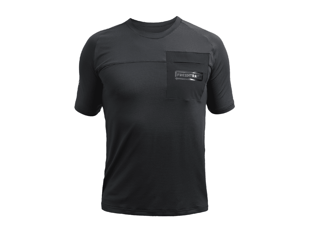 Fresh Trash FT MEN'S HORIZON POCKET SHORT SLEEVE JERSEY BLACK/BLACK Veľkosť: M