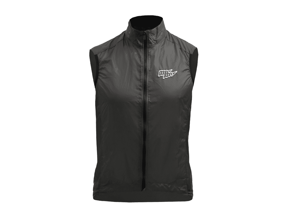Fresh Trash FT UP PARACHUTE VEST TRUE BLACK Veľkosť: M