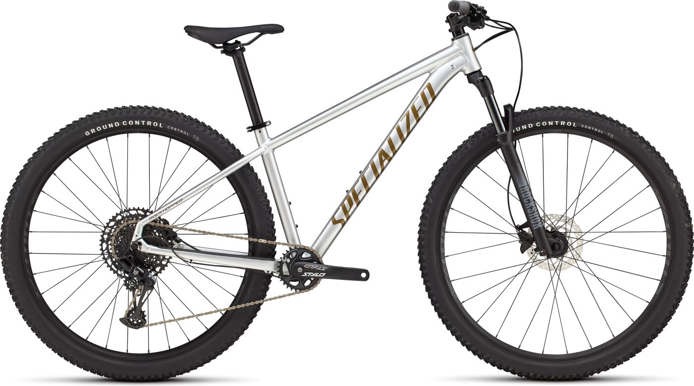 SPECIALIZED Rockhopper Expert Gloss Silver Dust/Satin Burnt Gold Metallic Veľkosť: L