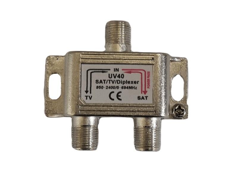 Satelitný kombinátor 80267G Emme Esse, 1xSAT IF+1xTV terr., vnútorný