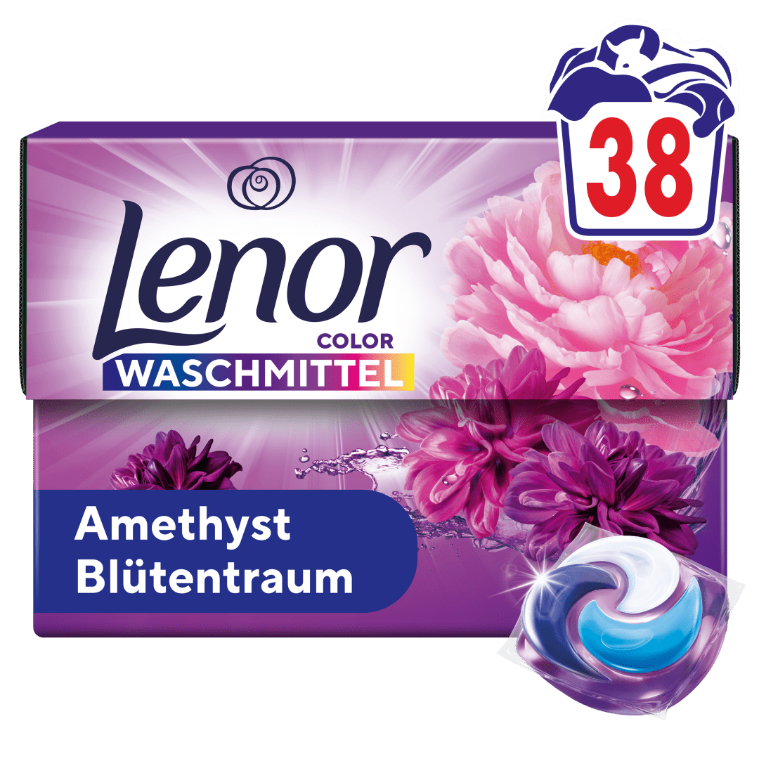LENOR PODS® Color Amethyst kapsule na pranie 38 ks