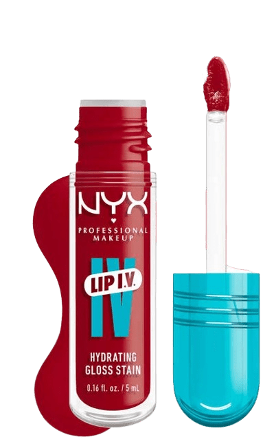 NYX PROFESSIONAL MAKEUP Lip I.V. Hydrating Gloss Stain 22 Cherry Drenched 5 ml