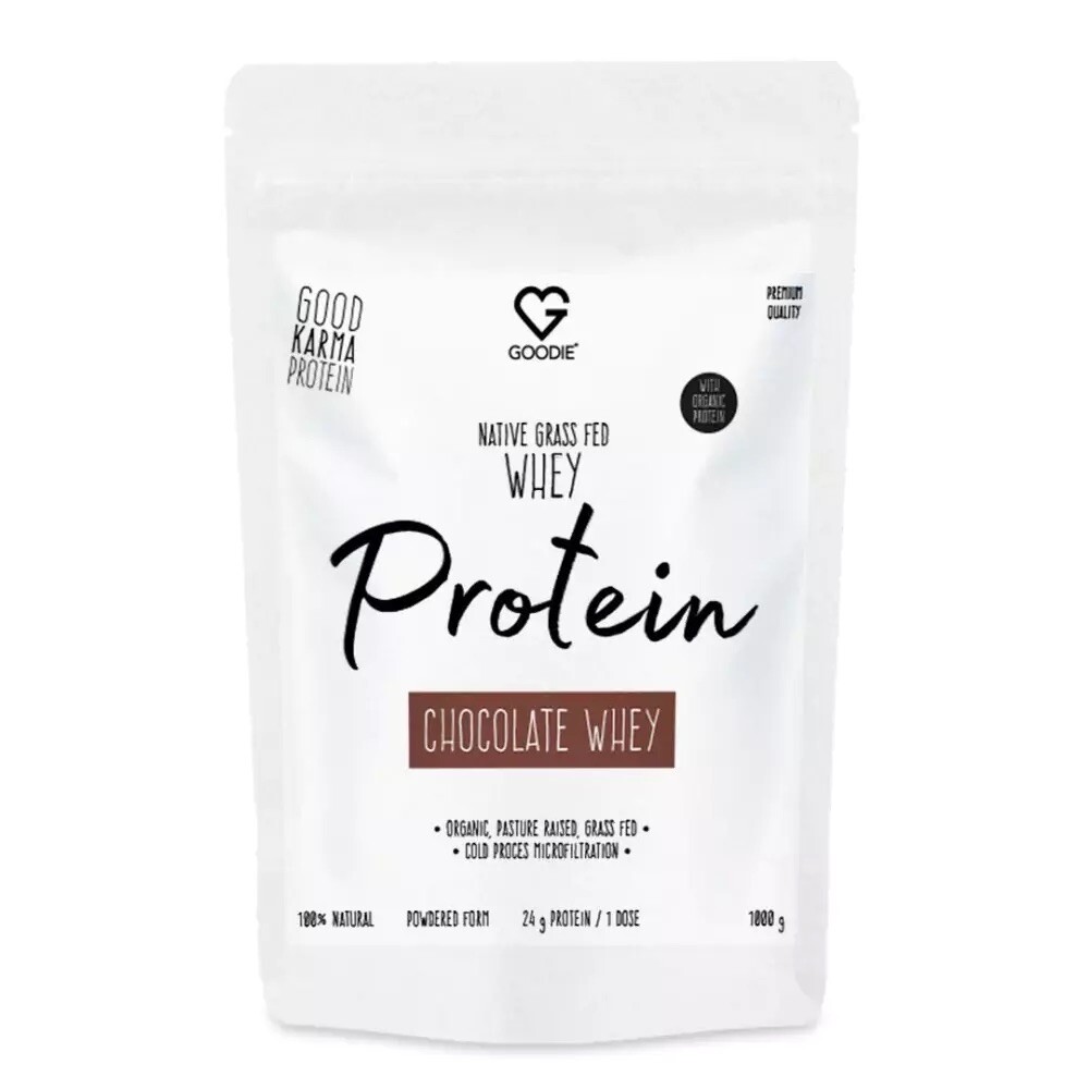 Goodie Natívny srvátkový proteín GrassFed - Čokoláda 1000 g