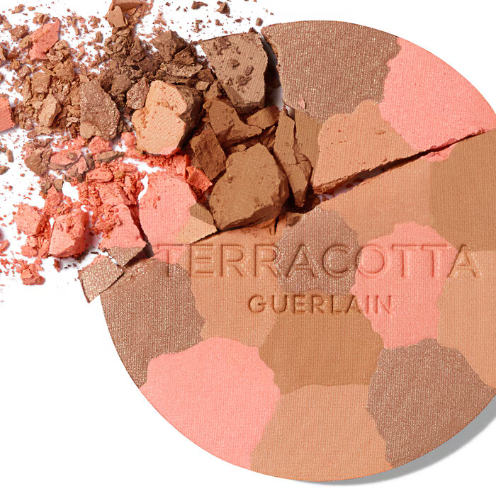 Guerlain Náhradná náplň do bronzujúceho rozjasňujúceho púdru Terracotta (Light The Sun Kissed Healthy Glow Powder Refill) 10 g 02 Moyen Rosé