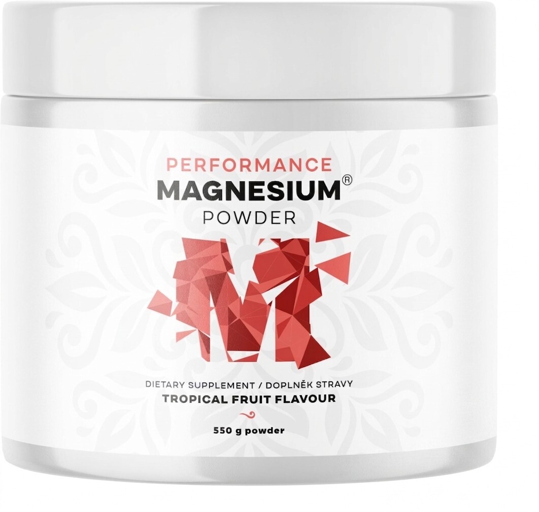 BrainMax Performance Magnesium® Powder - Tropické ovocie 550 g