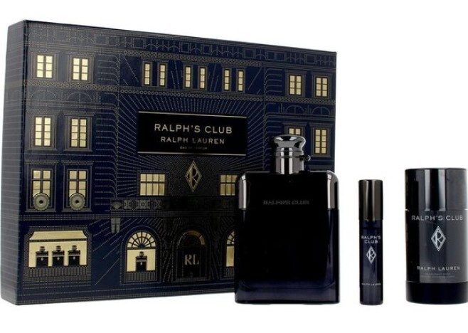 Ralph Lauren Ralph's Club - EDP 100 ml + tuhý deodorant 75 ml + EDP 10 ml