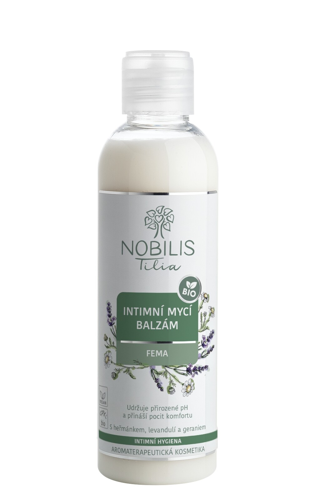 Nobilis Tilia Intímny umývací balzam Fema 200 ml