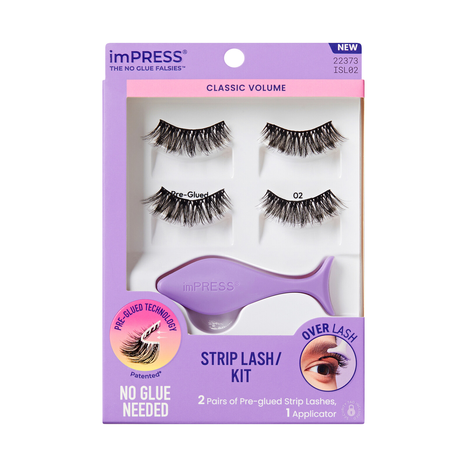 KISS Umelé riasy imPRESS No Glue Strip Lash 02