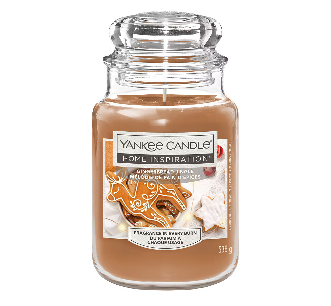 Yankee Candle Vonná sviečka Home Inspiration Gingerbread Jingle 538 g