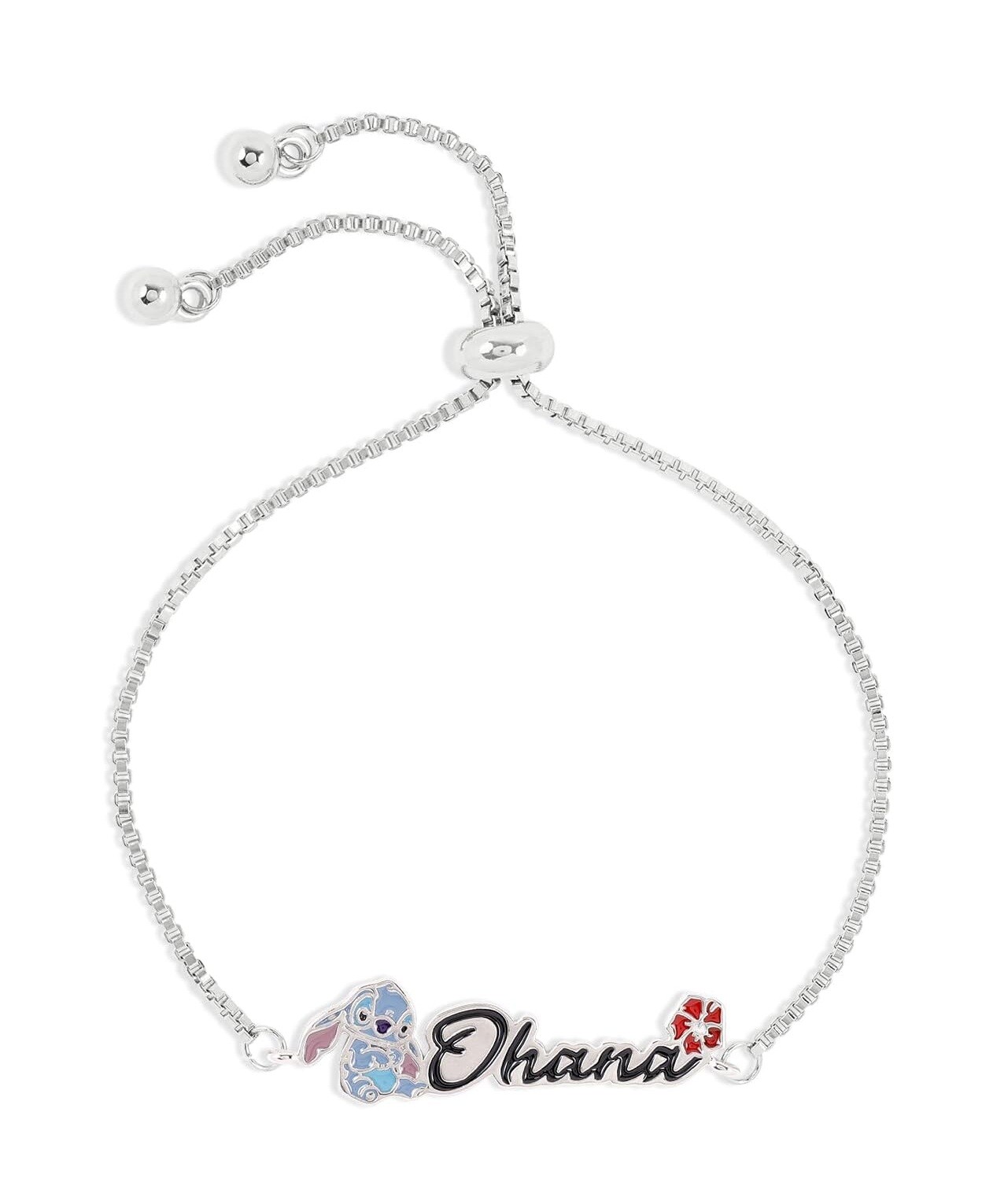Disney Nežný náramok s nápisom Ohana Lilo & Stitch BF00662RL.PA