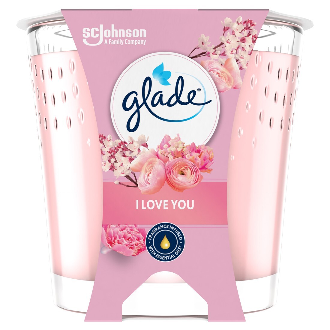 Glade Vonná sviečka I Love You 112 g