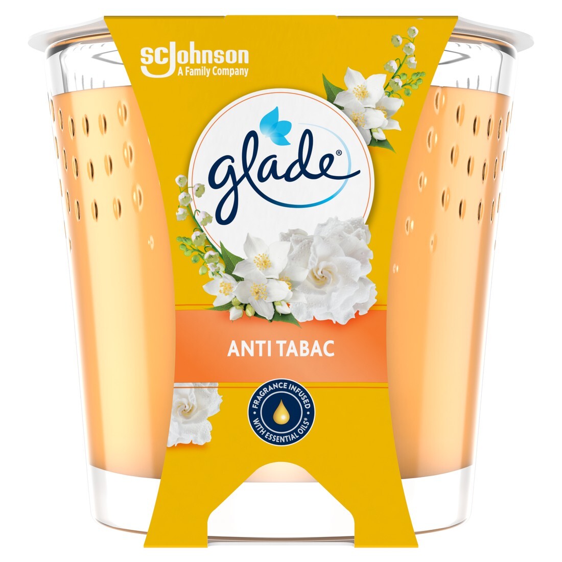 Glade Vonná sviečka Anti Tabac 112 g