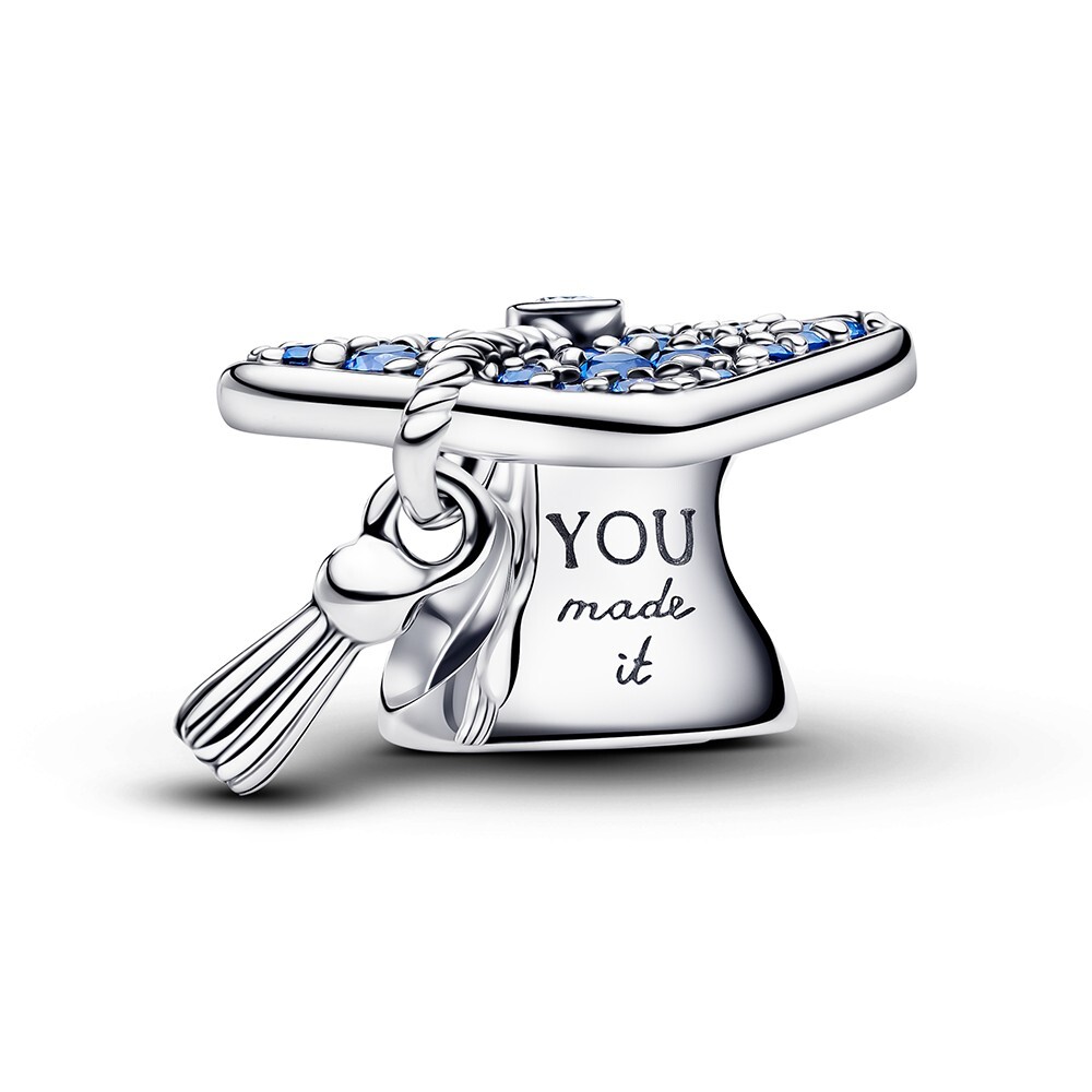 Pandora Strieborná korálka Promočná čiapka Moments 794461C01
