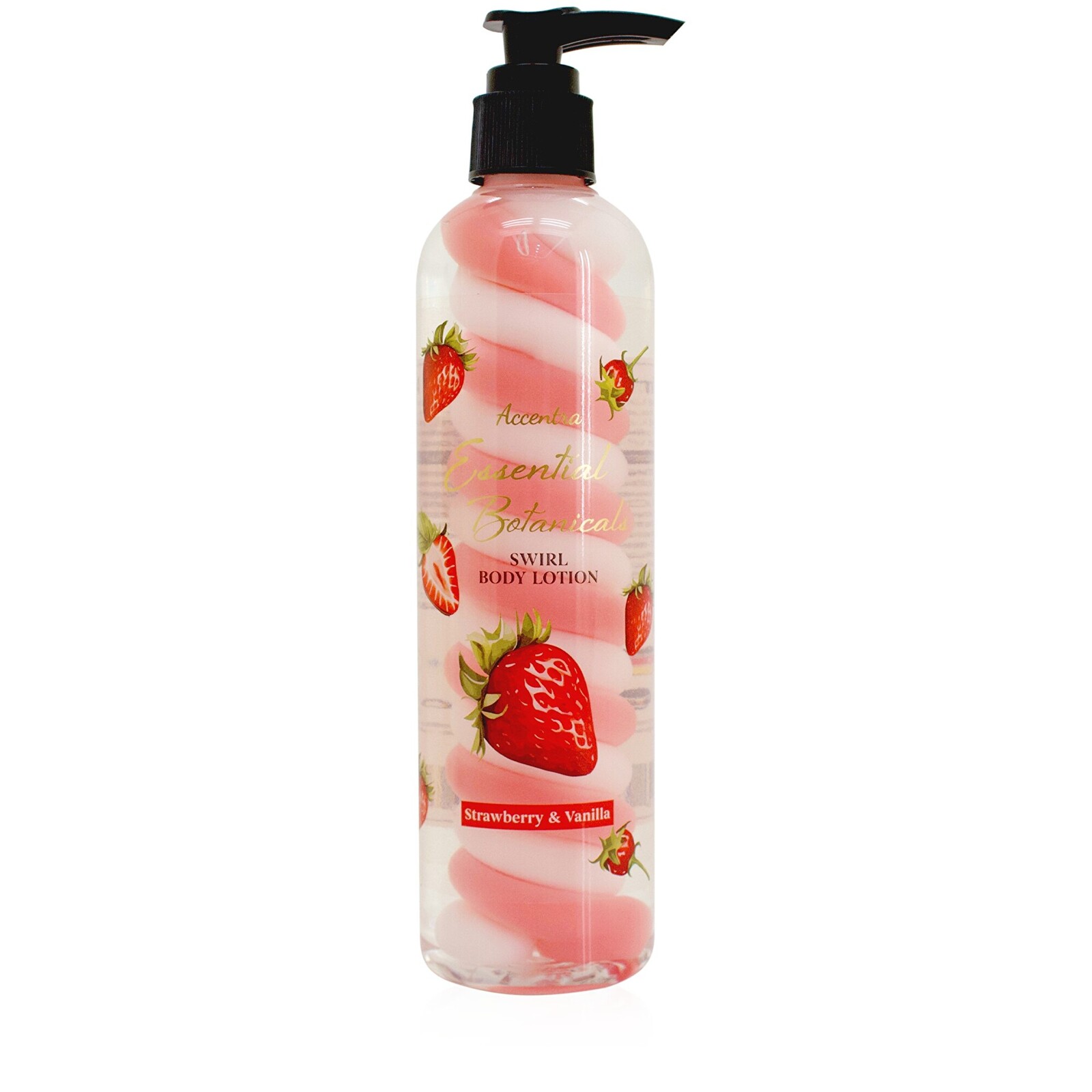 Accentra Telové mlieko Strawberry & Vanilla Essential Botanicals 300 ml