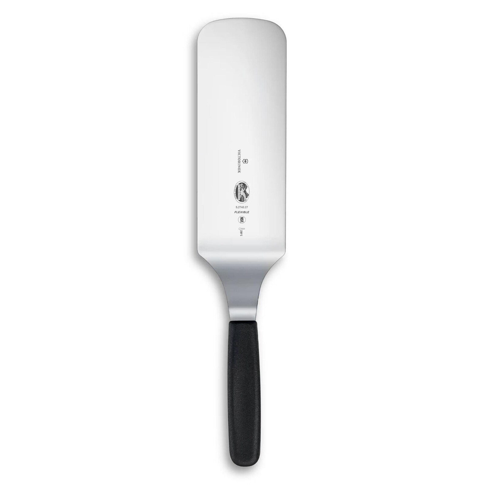 Obracačka na grilovanie 21 cm, čierna, nerezová oceľ, Victorinox
