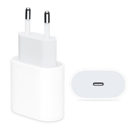 MG Faston sieťová nabíjačka USB-C 20W PD, biela