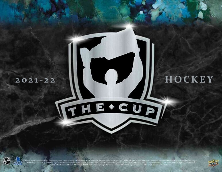 Upper Deck 2021-2022 NHL Upper Deck The Cup hobby tin - hokejové karty