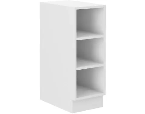 Dolný kuchynský regál Luna, 30 cm, biely%