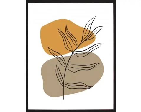 Zarámovaný obraz Flora II, 40x50 cm%