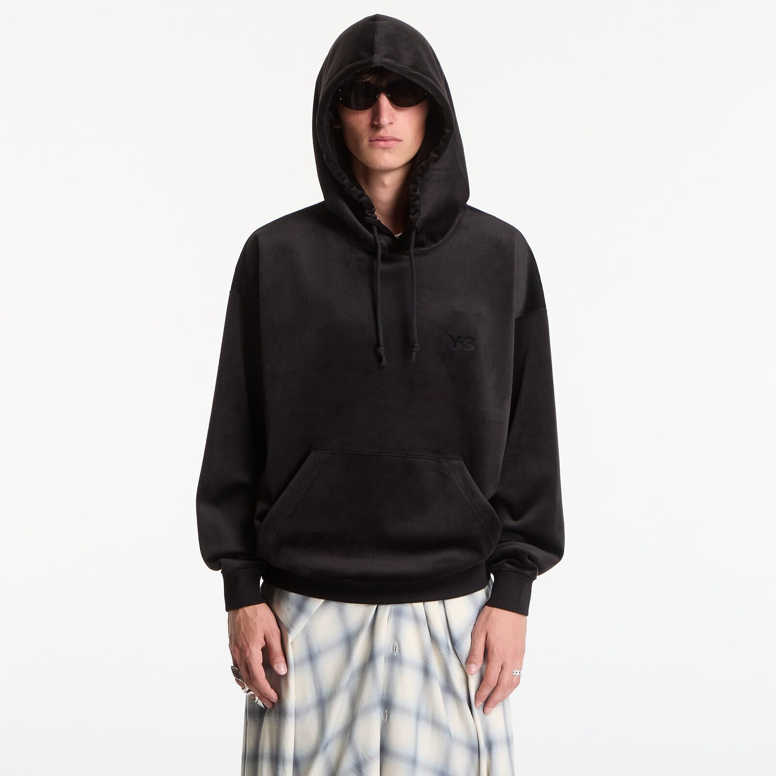 Mikina Y-3 Velvet Corduroy Hoodie UNISEX Black M