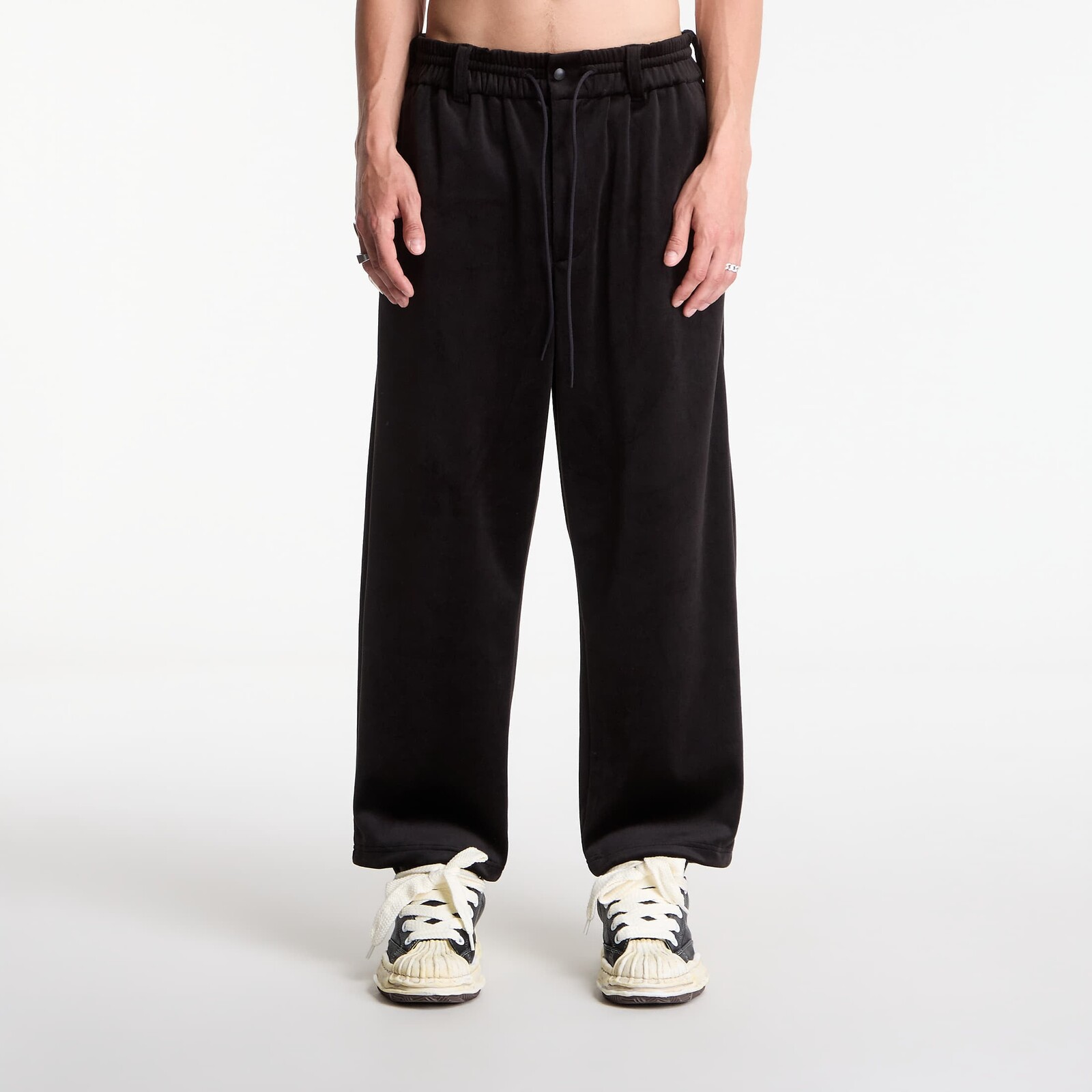 Kalhoty Y-3 Velvet Corduroy Track Pants UNISEX Black XL
