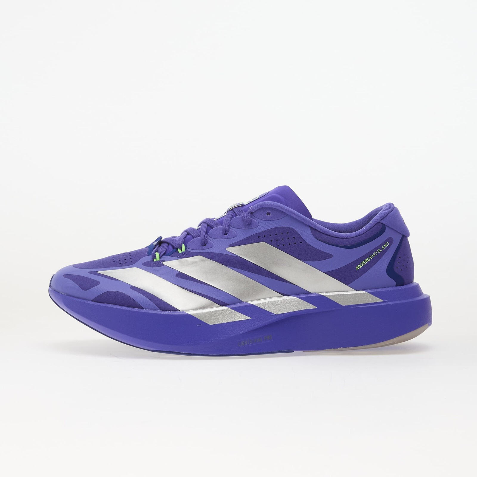 Tenisky adidas Adizero Evo SL Exo Solar Purple/ Silver Met./ Pure Purple EUR 44