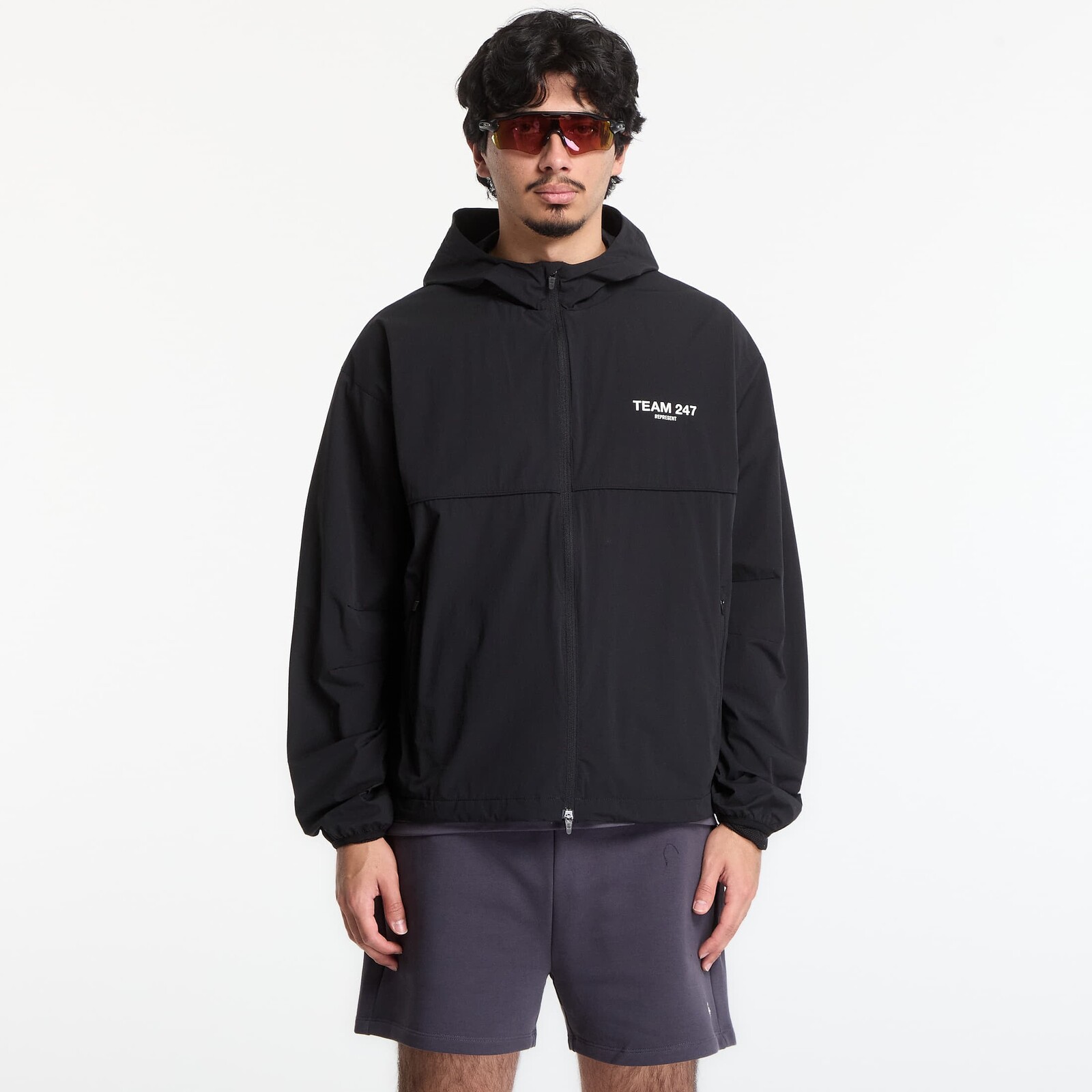 Bunda REPRESENT 247 Team Track Jacket UNISEX Jet Black L