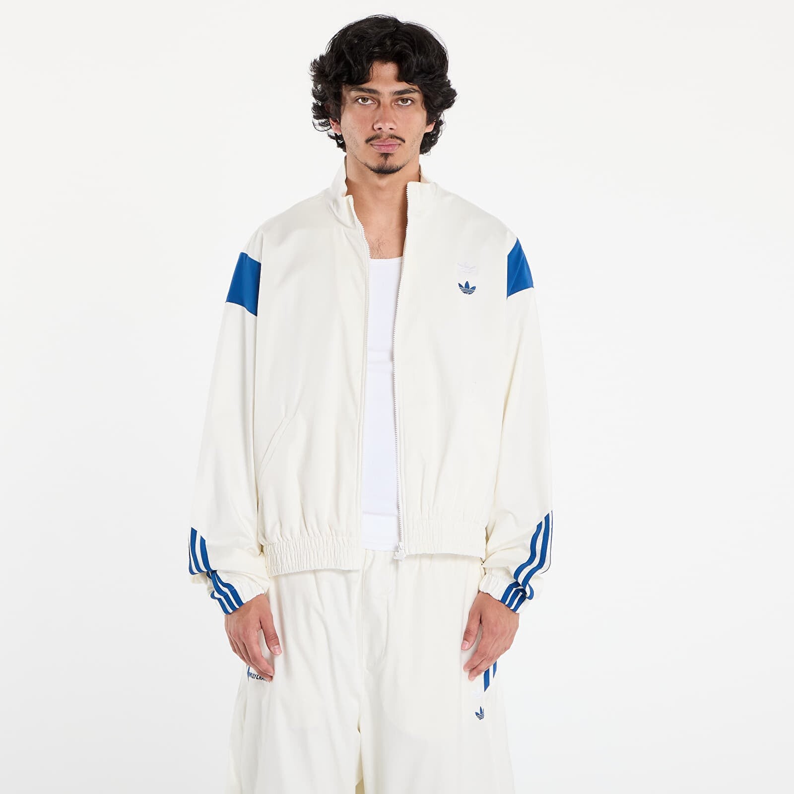 Bunda adidas x Willy Chavarria Poplin Tracktop Off White XL