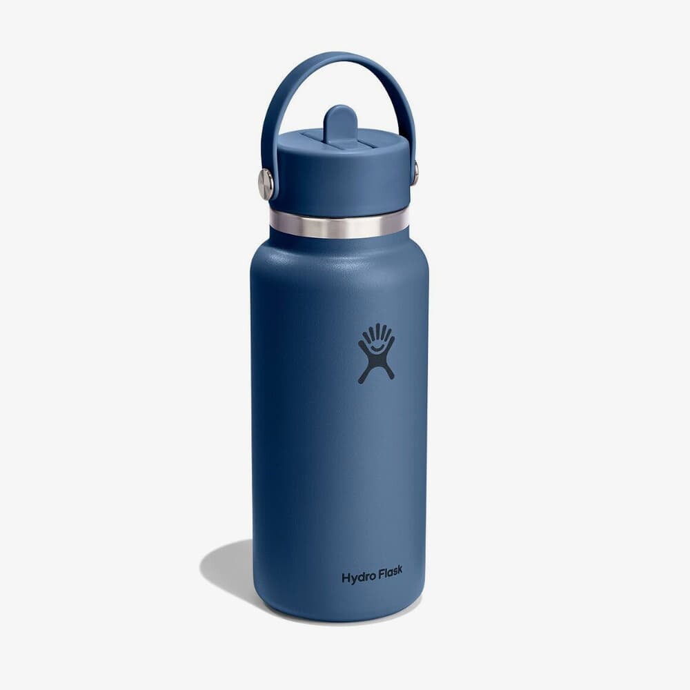 Fľaša Hydro Flask 950 ml Wide Flex Straw Cap Harbor Blue Universal