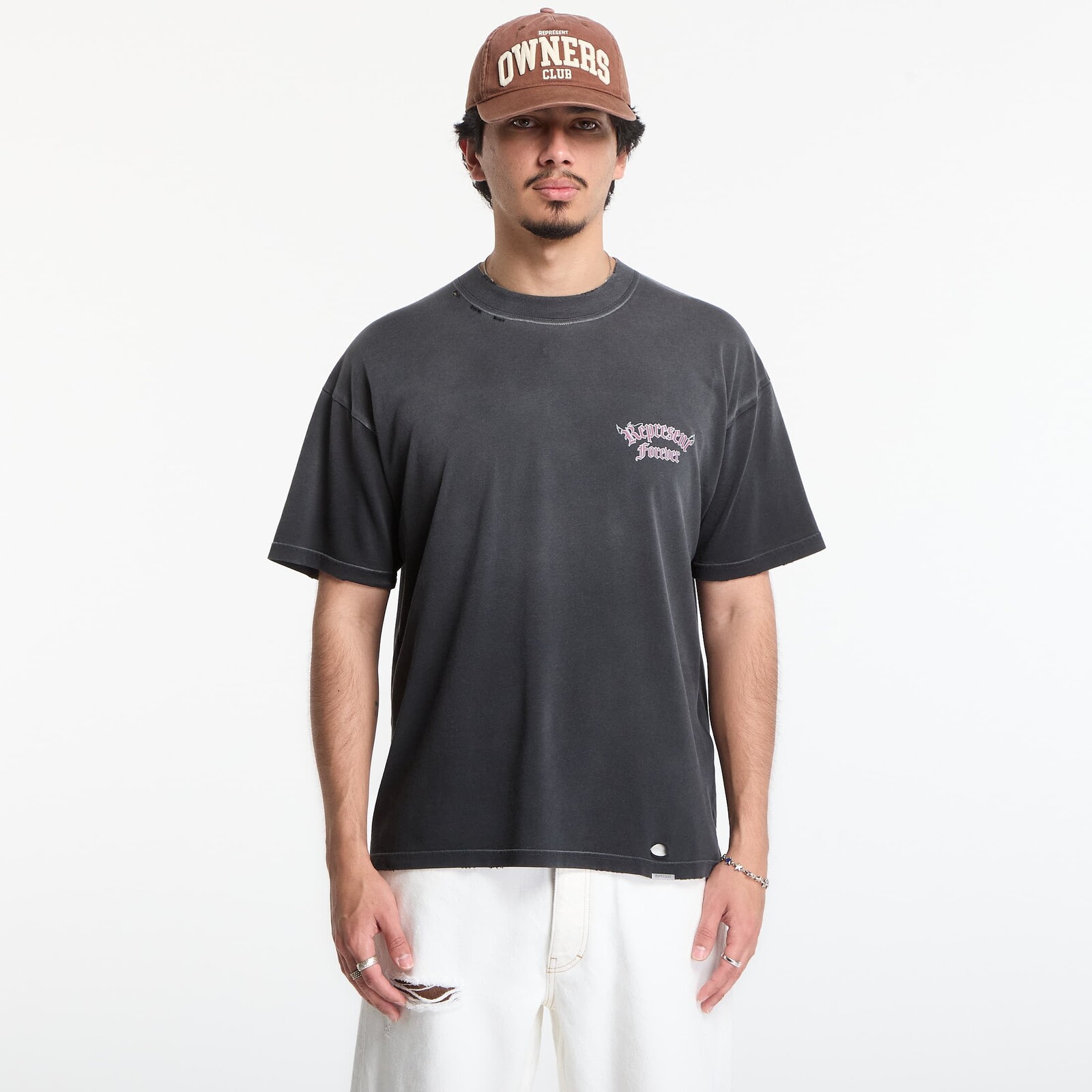 Tričko Represent Duality T-Shirt UNISEX Washed Black XXL