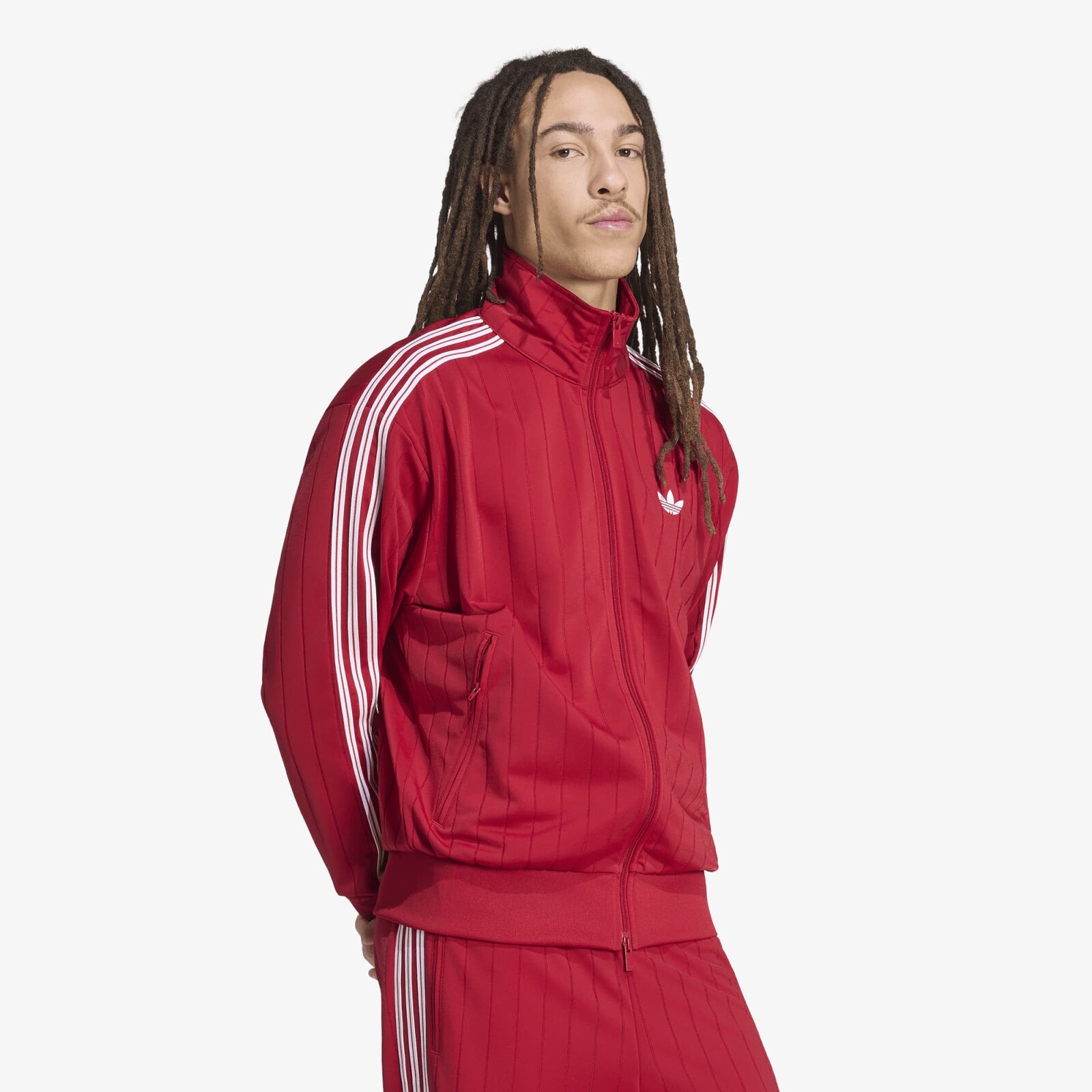 Bunda adidas Firebird Drop Needle Track Top Team Victory Red S