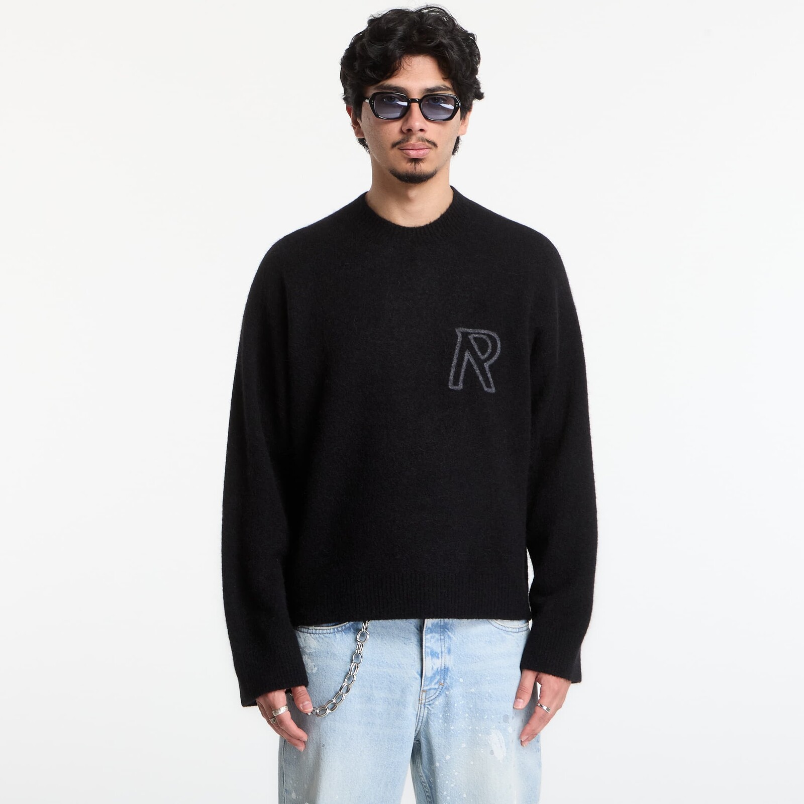 Sveter Represent Logo Sweater UNISEX Black L