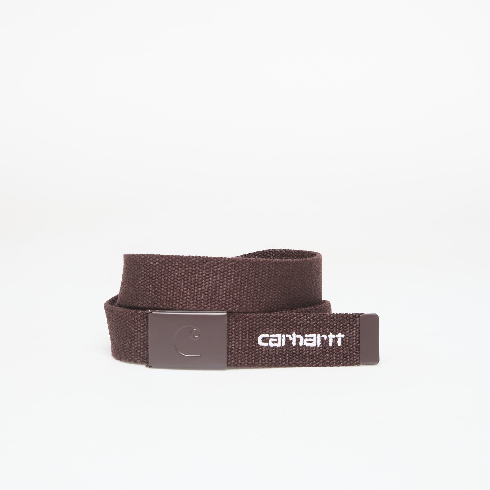 Opasok Carhartt WIP C-Logo Belt Tonal Palisander/ White Universal
