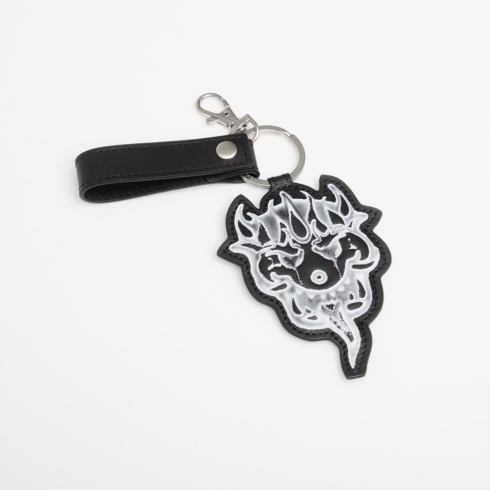 Y-3 Chito Leather Keychain Black Universal