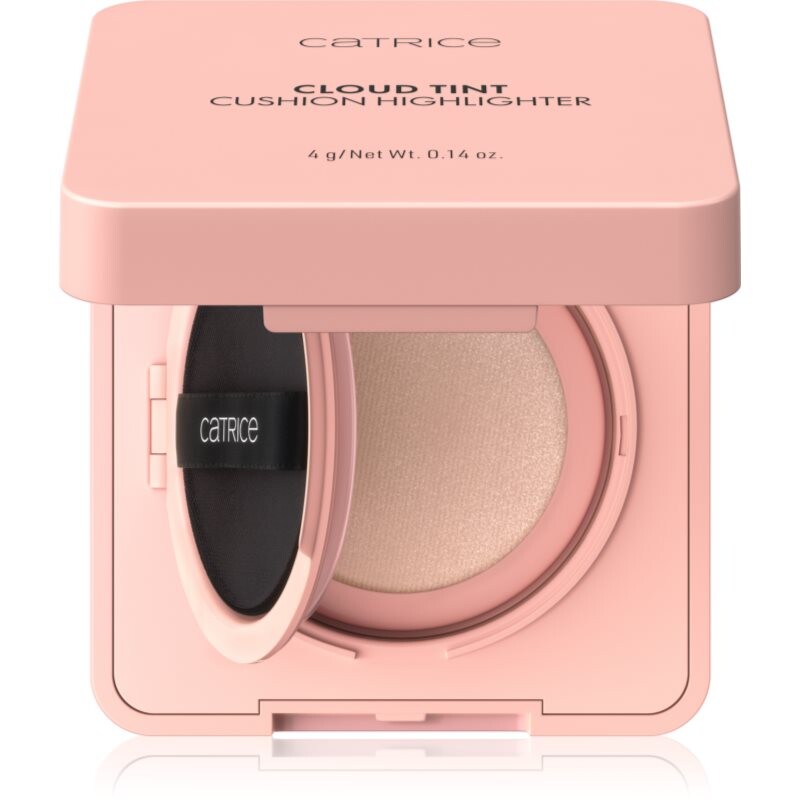 Catrice Cloud Tint Cushion Highlighter tekutý rozjasňovač v hubke odtieň C010 Stay Halo’d 4 g