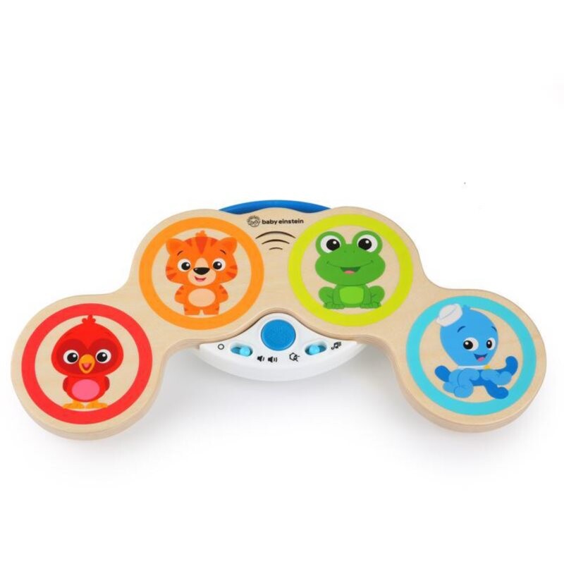 Baby Einstein Magic Touch Drums Wooden hudobná hračka z dreva 6m+ 1 ks