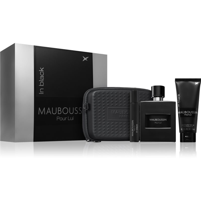 Mauboussin Prestige Set Pour Lui In Black darčeková sada pre mužov 4 ks